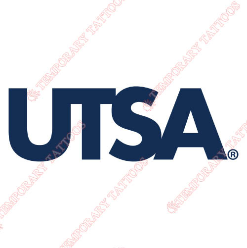 Texas SA Roadrunners Customize Temporary Tattoos Stickers NO.6533